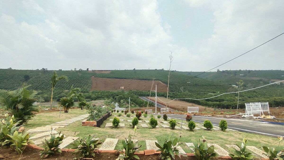 Construction progress of Farm Hill Loc Ngai project Construction progress of Farm Hill Loc Ngai project
