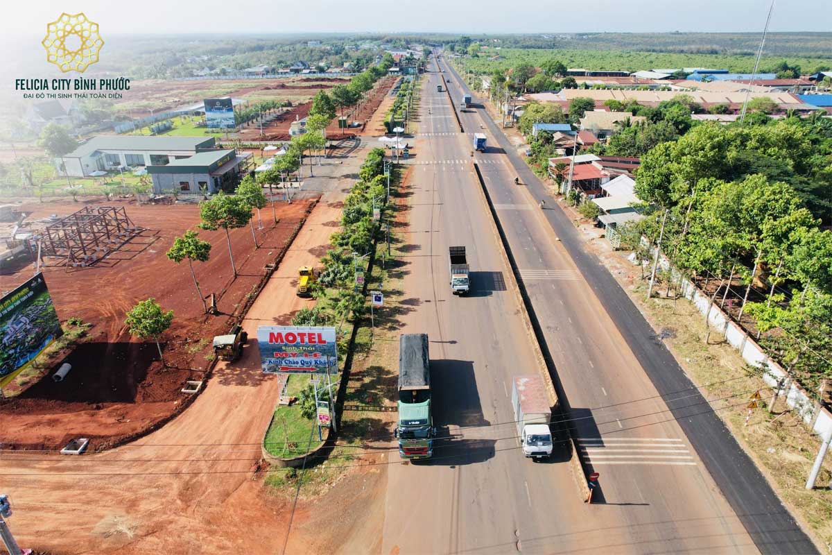 FELICIA CITY BINH PHUOC Construction progress of Felicia City Binh Phuoc Project - FELICIA CITY BINH PHUOC
