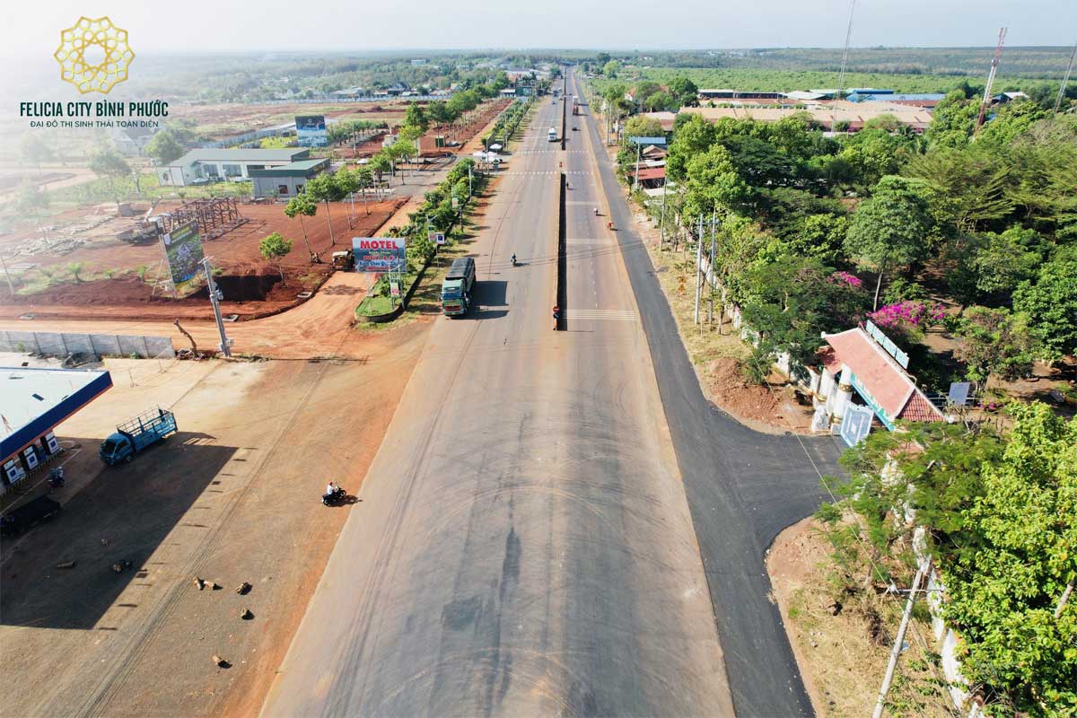 FELICIA CITY BINH PHUOC Construction progress of Felicia City Project - FELICIA CITY BINH PHUOC