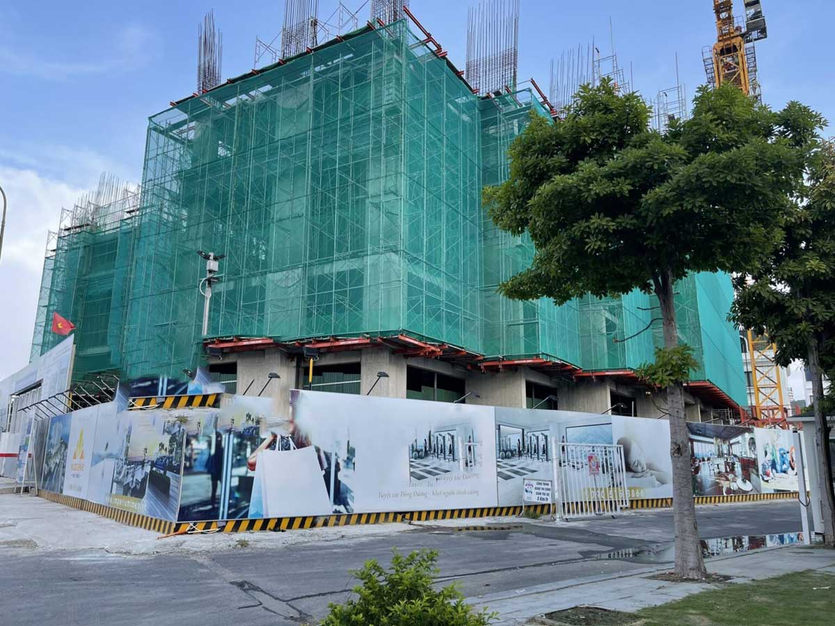 Grand Mark Nha Trang Grand Mark Nha Trang project construction progress 2022 - Grand Mark Nha Trang