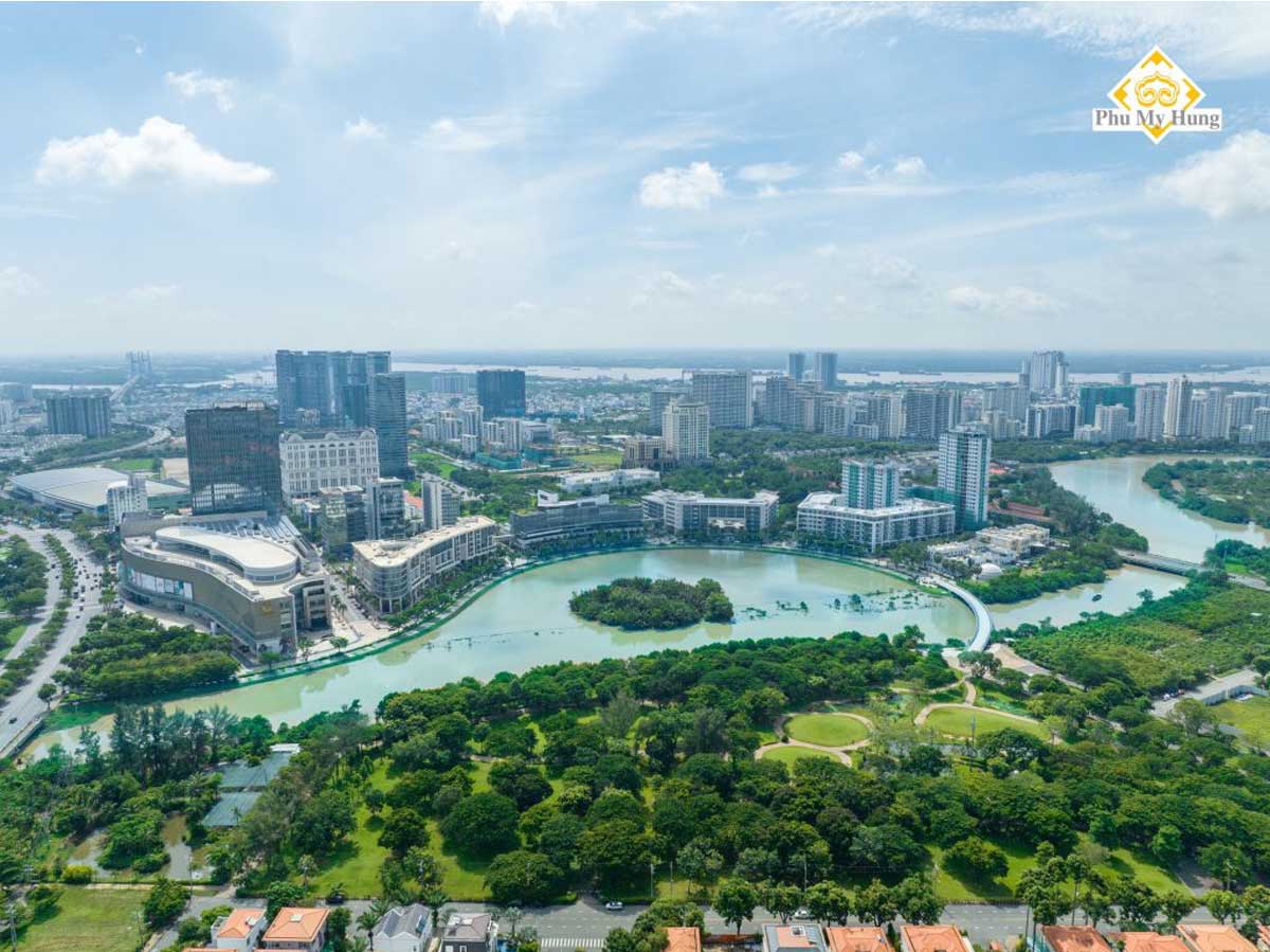 Construction progress of Horizon Phu My Hung project, District 7, 2022 - The Horizon Phu My Hung