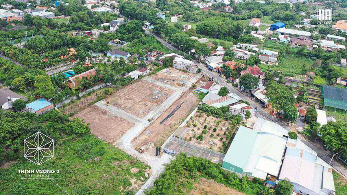 Tien do thi cong Du an Khu dan cu Thinh Vuong 2 Residence - Khu dân cư Thịnh Vượng 2 Residence Củ Chi