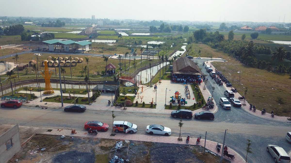 Construction progress of Long Cang RiverPark Project 2021