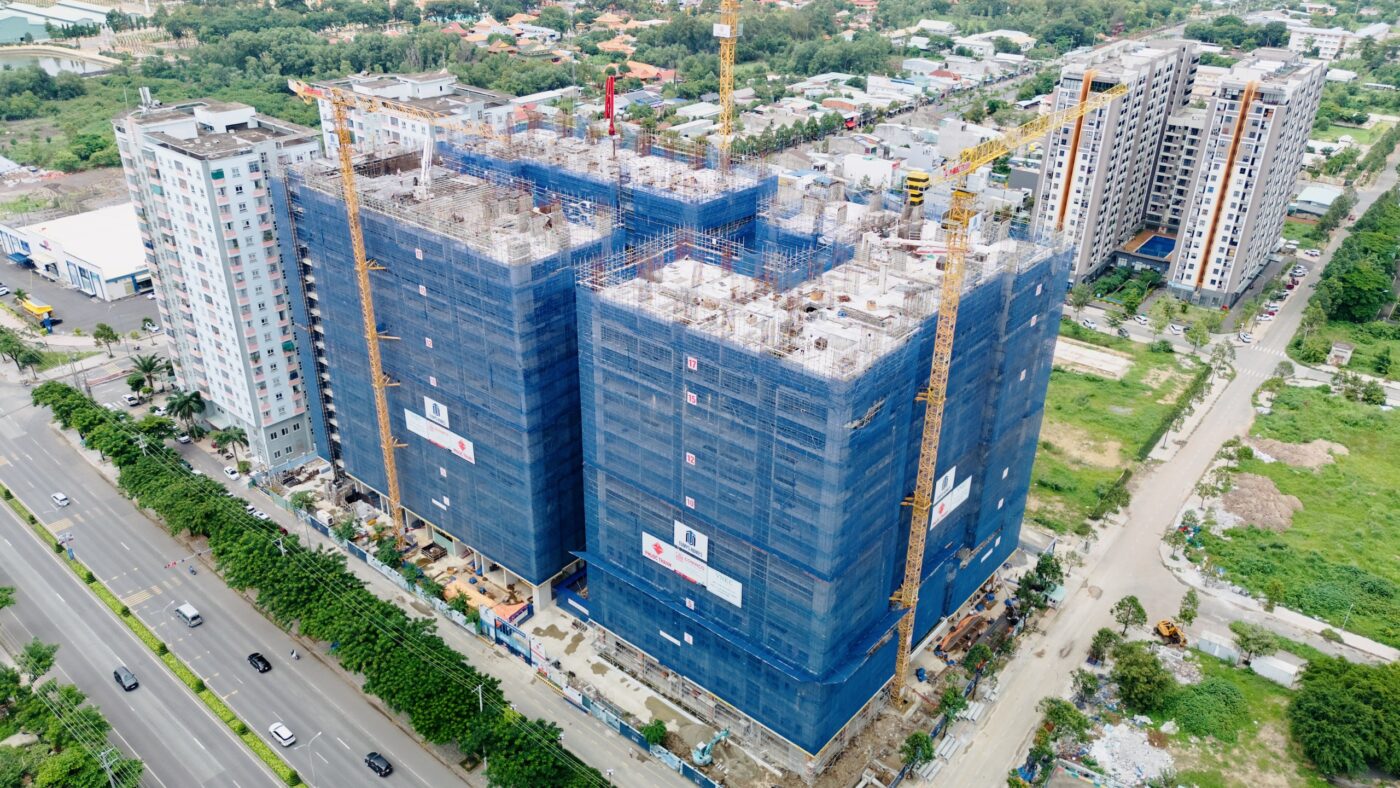Actual images of construction progress of Mercury Palace Phu My Apartment Project Actual images of construction progress of Mercury Palace Phu My Apartment Project