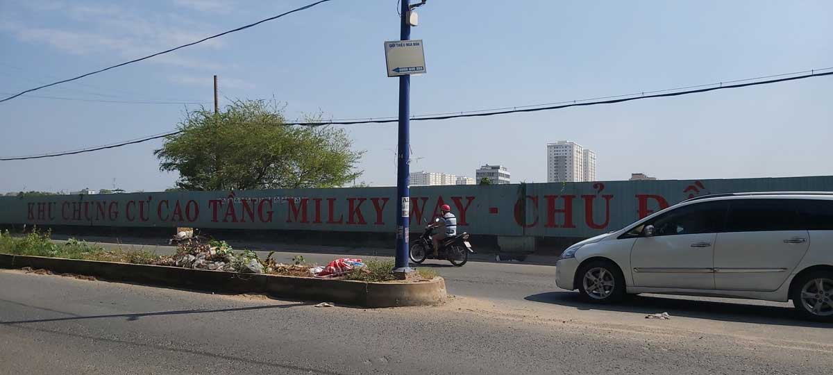 Update on the latest construction progress of Milky Way Binh Tan Apartment Project 2020