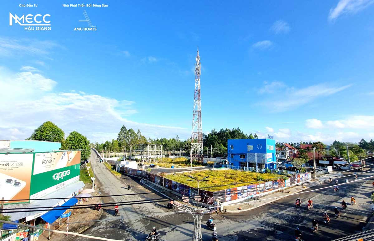 Construction progress of AMG River Park Hau Giang project Construction progress of AMG River Park Hau Giang project