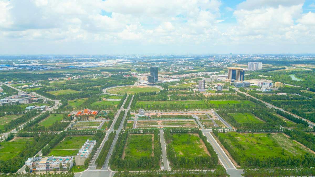 Construction progress of Artisan Park Commercial Townhouse Project, Binh Duong New City Construction progress of Artisan Park Commercial Townhouse Project, Binh Duong New City