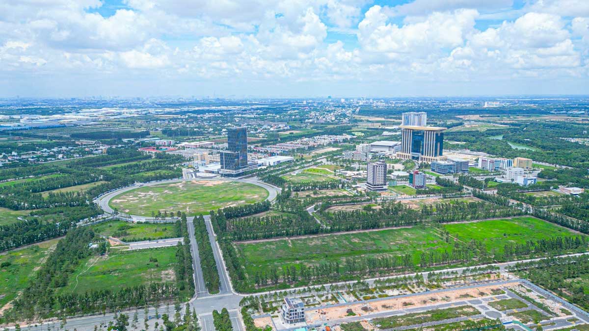 Construction progress of Artisan Park Commercial Townhouse Project, Binh Duong New City Construction progress of Artisan Park Commercial Townhouse Project, Binh Duong New City