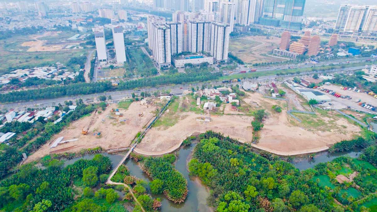 Hình ảnh Thực tế Dự án The Riverdale Mai Chí Thọ Quận 2 Hình ảnh Thực tế Dự án The Riverdale Mai Chí Thọ Quận 2