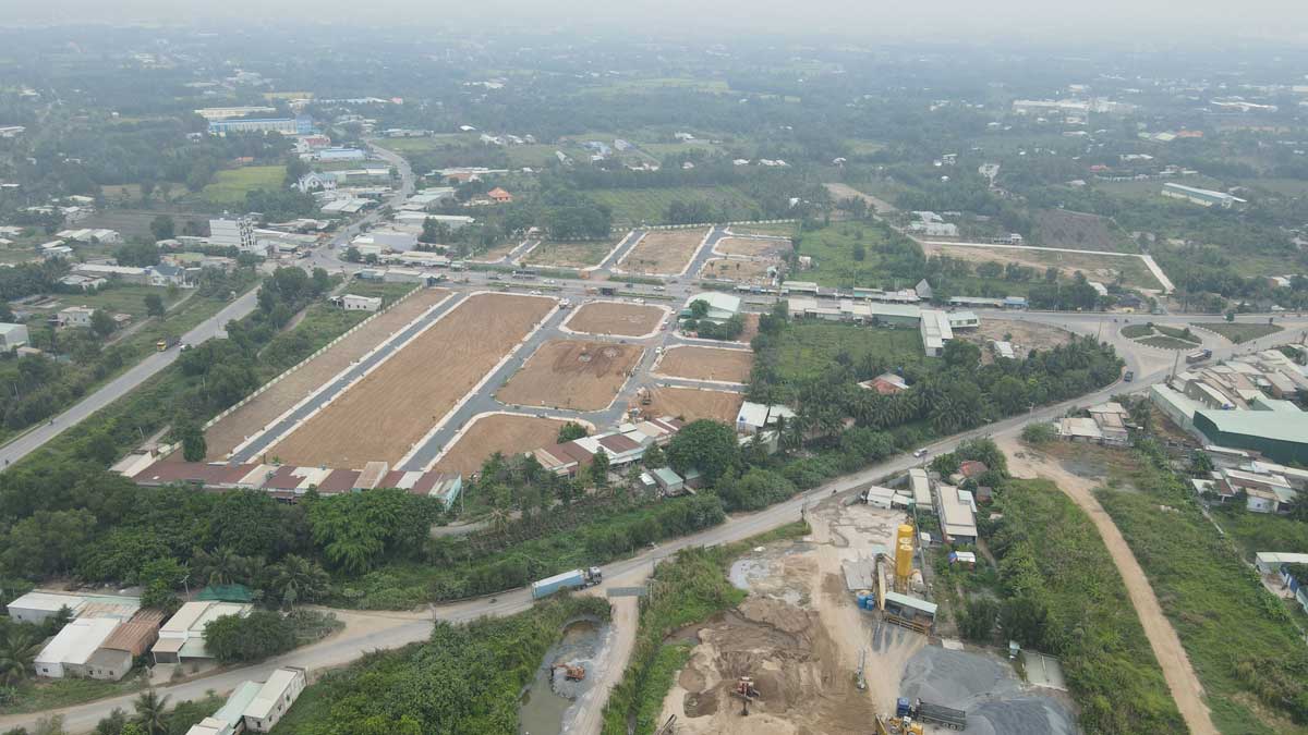 Rose Mall Latest construction progress of Rose Mall Long An project - Rose Mall