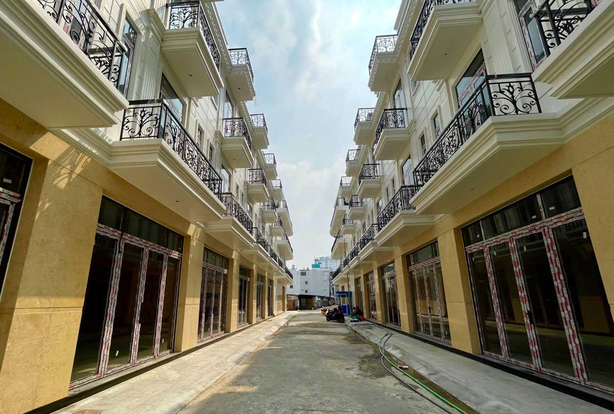 Construction progress of Ruby Boutique Residence Tan Phu project Construction progress of Ruby Boutique Residence Tan Phu project