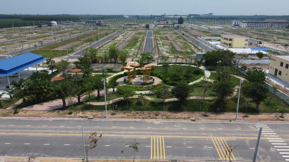 Construction progress of The Sun Bau Bang Binh Duong project Construction progress of The Sun Bau Bang Binh Duong project