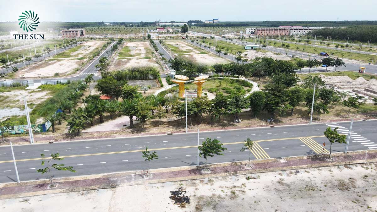 Construction progress of The Sun Bau Bang Binh Duong project Construction progress of The Sun Bau Bang Binh Duong project