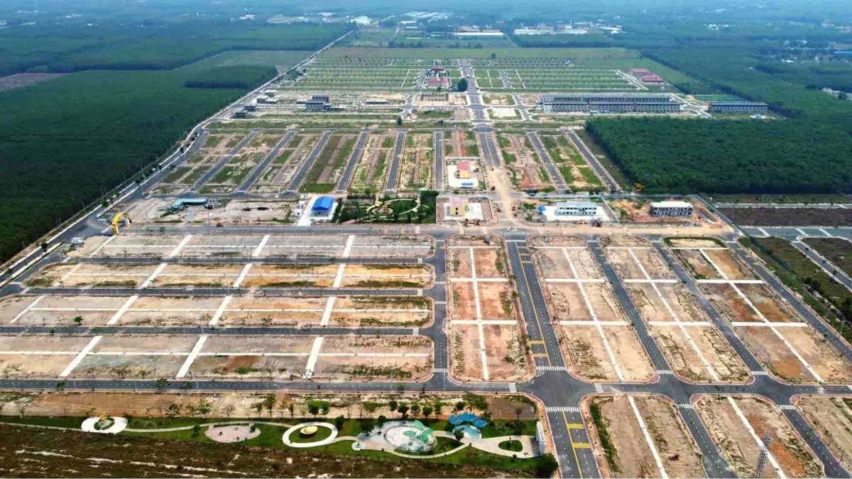 Construction progress of The Sun Bau Bang Binh Duong project Construction progress of The Sun Bau Bang Binh Duong project