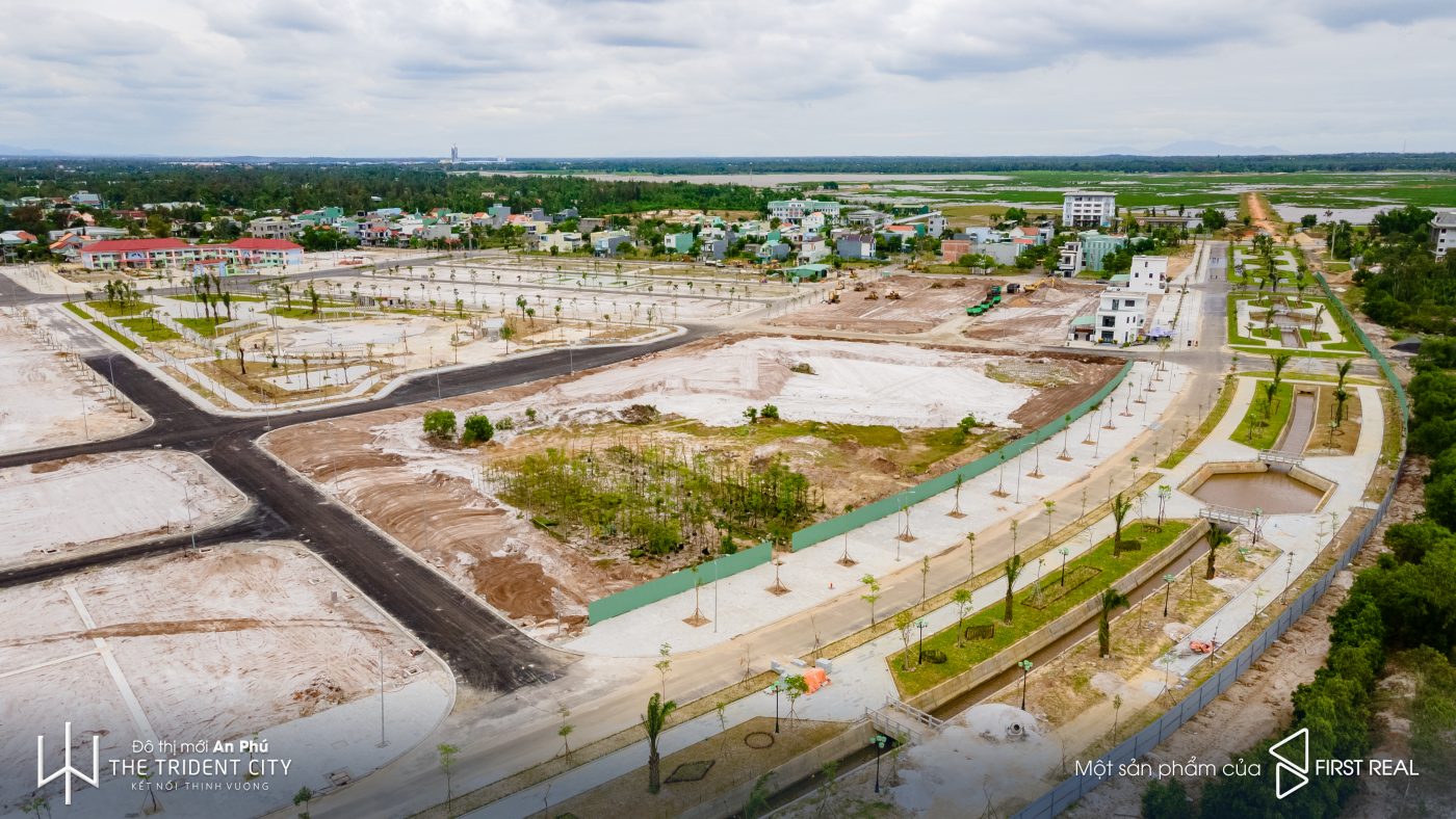 The Trident City Tien do thi cong Du an The Trident City Tam Ky moi nhat nam 2022 - The Trident City