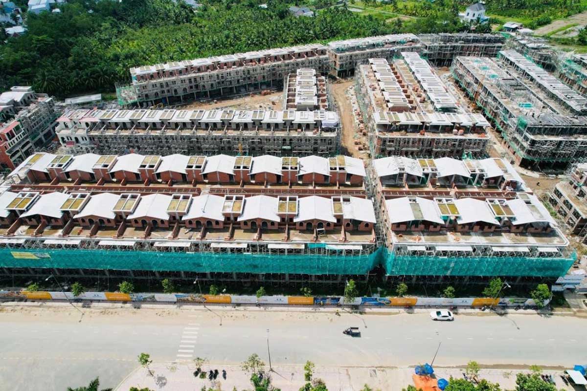 T&T TamDa Construction progress of Vinh Long Tam Da Town Project - T&T TamDa