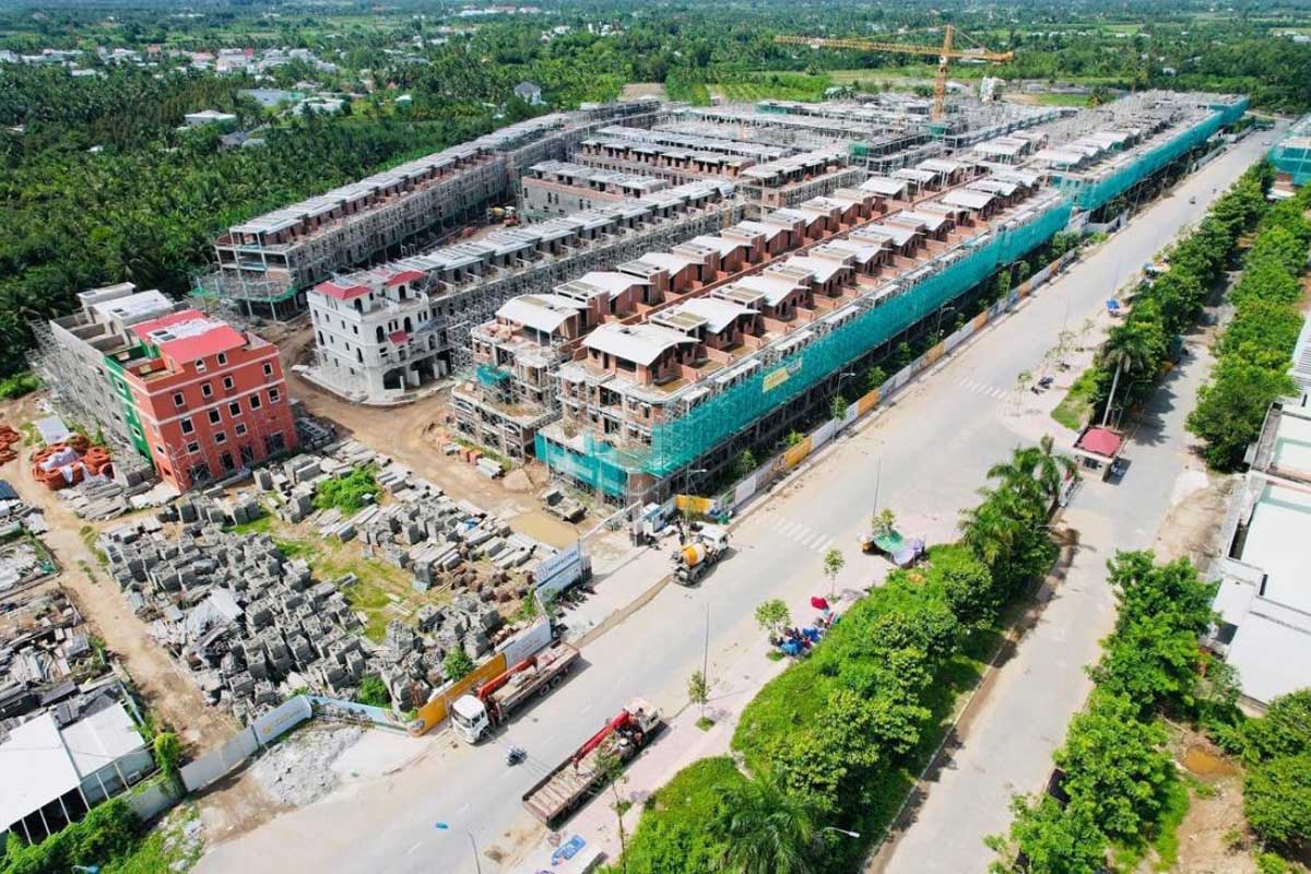 T&T TamDa Construction progress of TamDa Vinh Long 2022 project - T&T TamDa