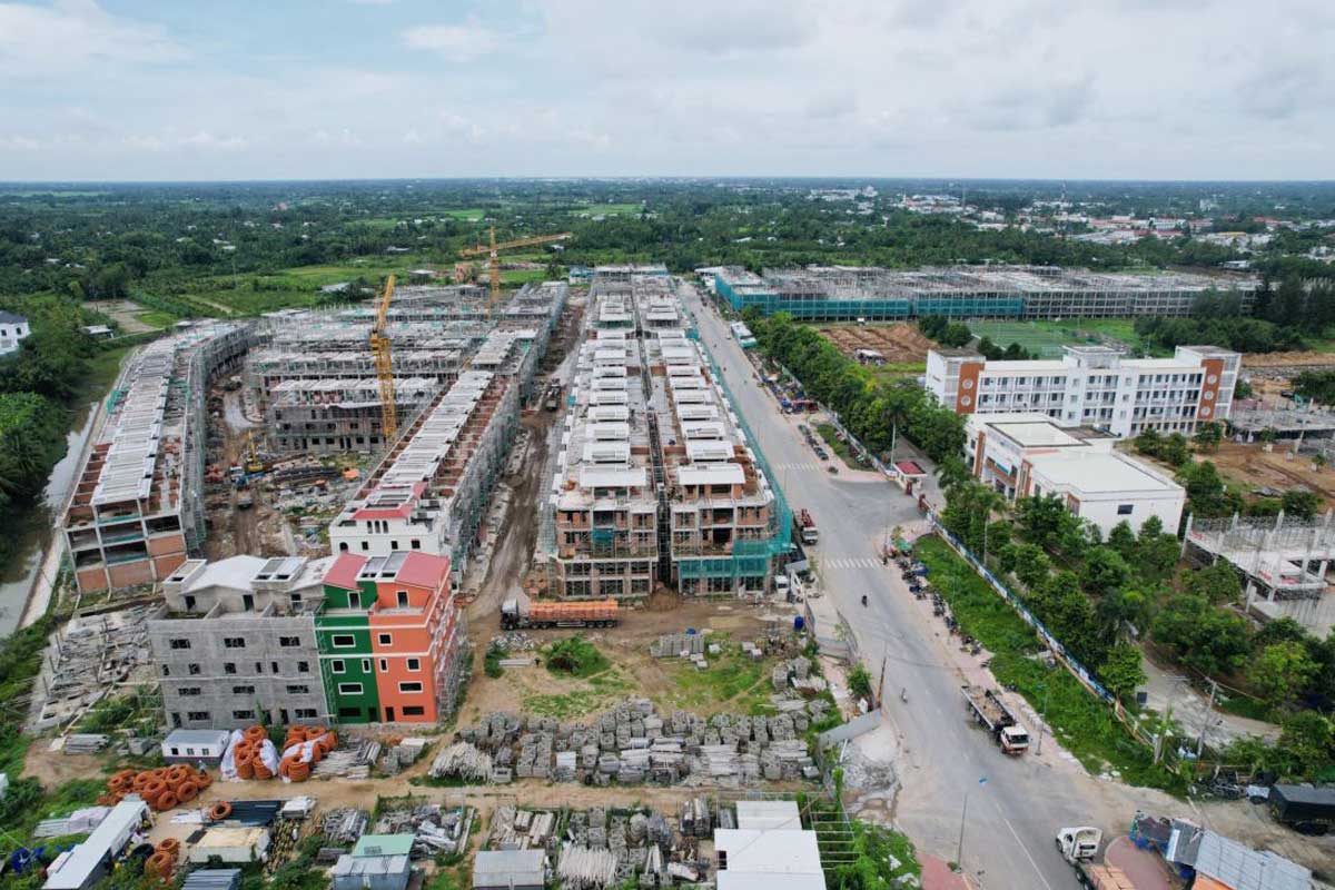 T&T TamDa Construction progress of TamDa Vinh Long Project - T&T TamDa