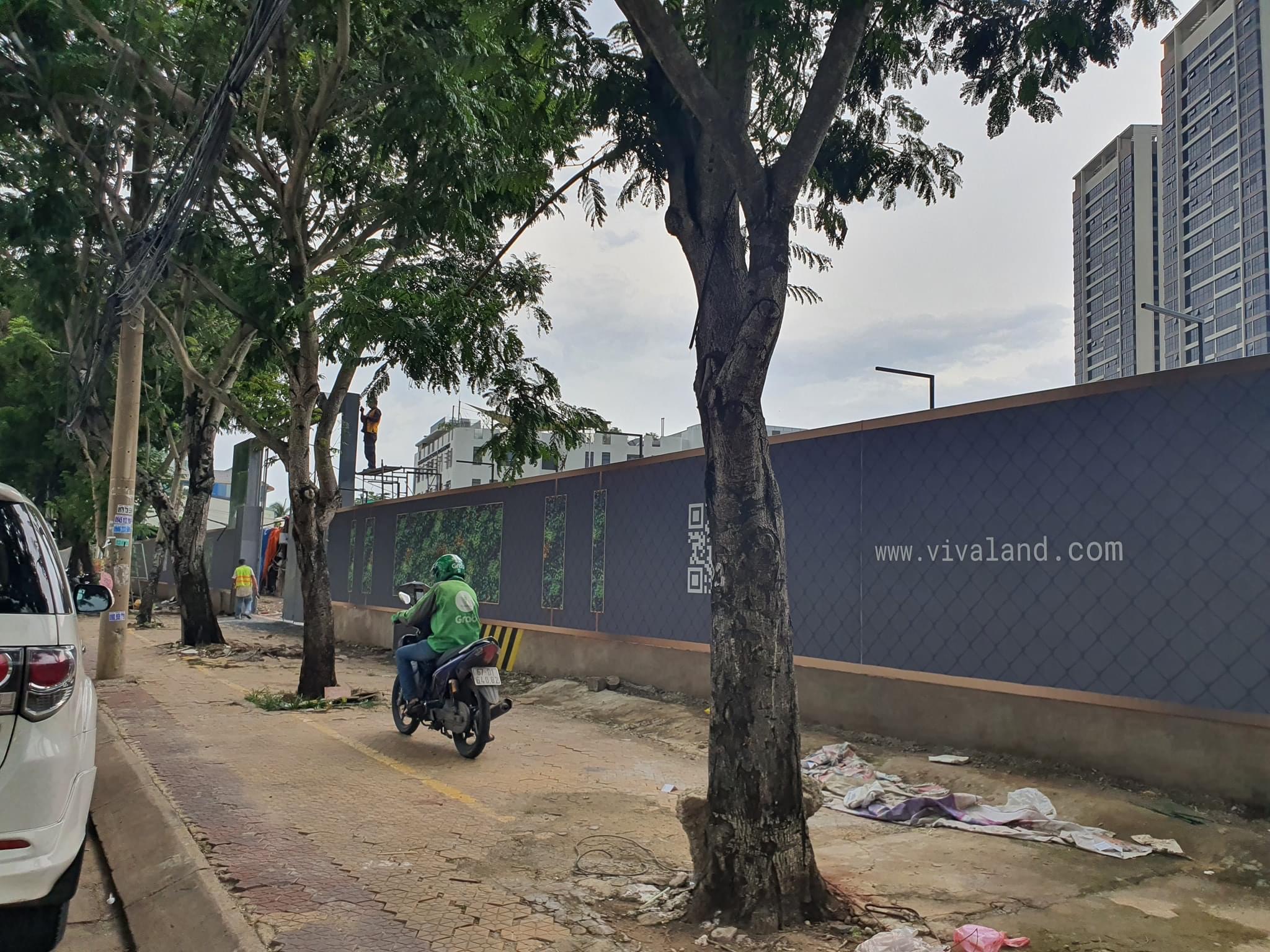 Construction progress of Vivian Le Jardin Thao Dien project Construction progress of Vivian Le Jardin Thao Dien project