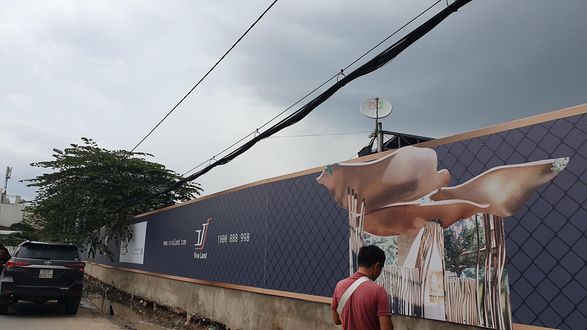 Construction progress of Vivian Le Jardin Thao Dien project Construction progress of Vivian Le Jardin Thao Dien project