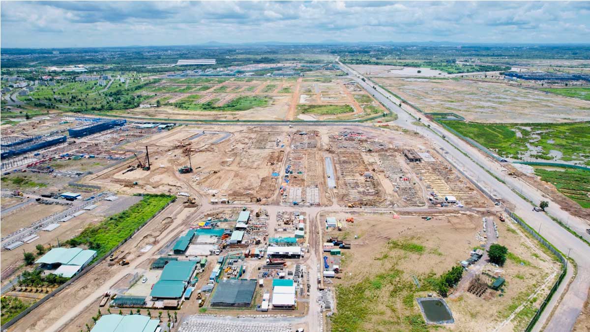 Izumi Riverside construction progress Izumi Riverside construction progress
