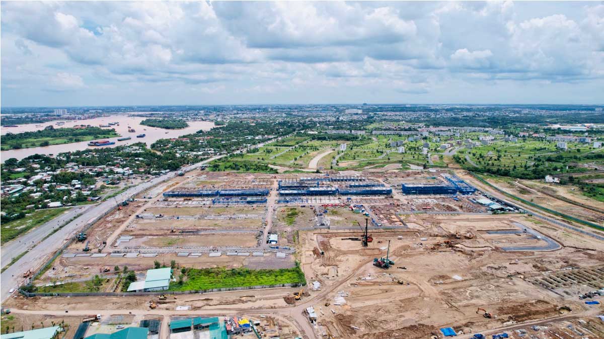 Izumi Riverside construction progress Izumi Riverside construction progress