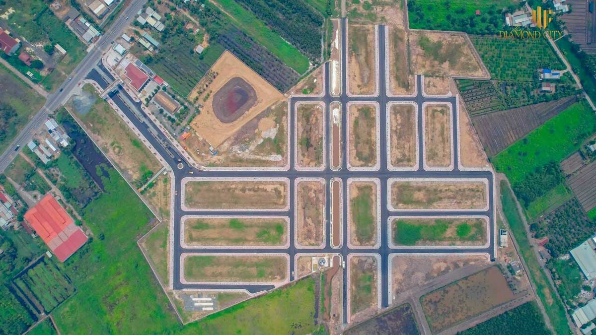 Quoc Linh Residential Area Construction progress of Quoc Linh Diamond City Duc Hoa Residential Area - Quoc Linh Residential Area