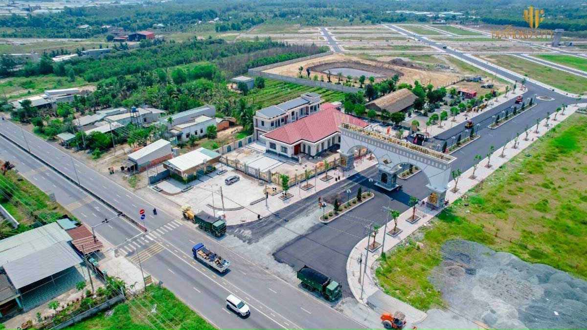Quoc Linh Residential Area Latest construction progress of Quoc Linh Diamond City Residential Area - Quoc Linh Residential Area