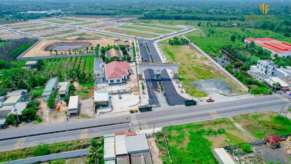 Quoc Linh Residential Area Construction progress of Quoc Linh Diamond City Residential Area March 2022 - Quoc Linh Residential Area