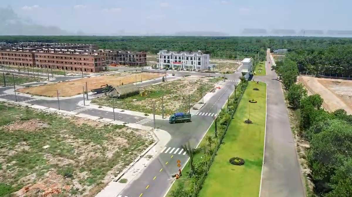 Latest construction progress of Dai Phuoc Molita Bau Bang Project - DAI PHUOC MOLITA
