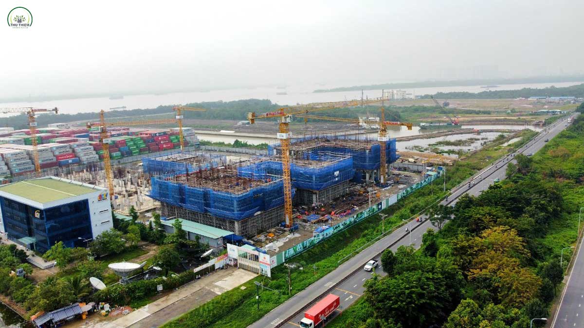 Construction progress of Thu Thiem Green House Apartment Project, District 2, November 2022 Construction progress of Thu Thiem Green House Apartment Project, District 2, November 2022