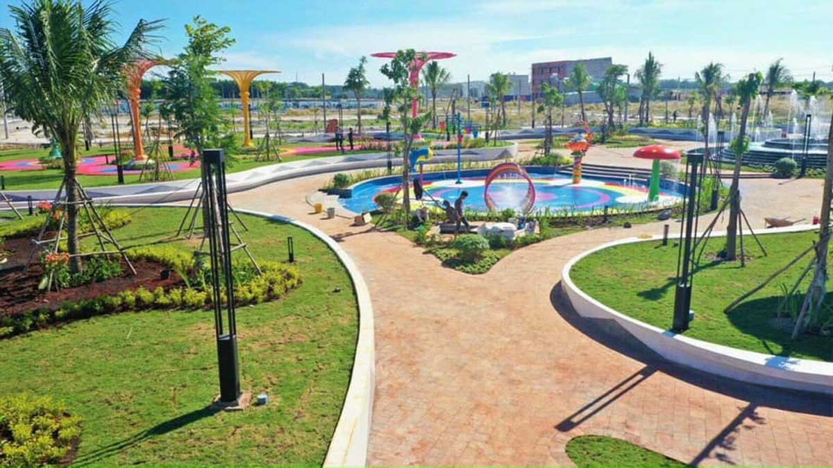 Actual construction progress of Phuc Hung Golden Project Park - Phuc Hung Golden