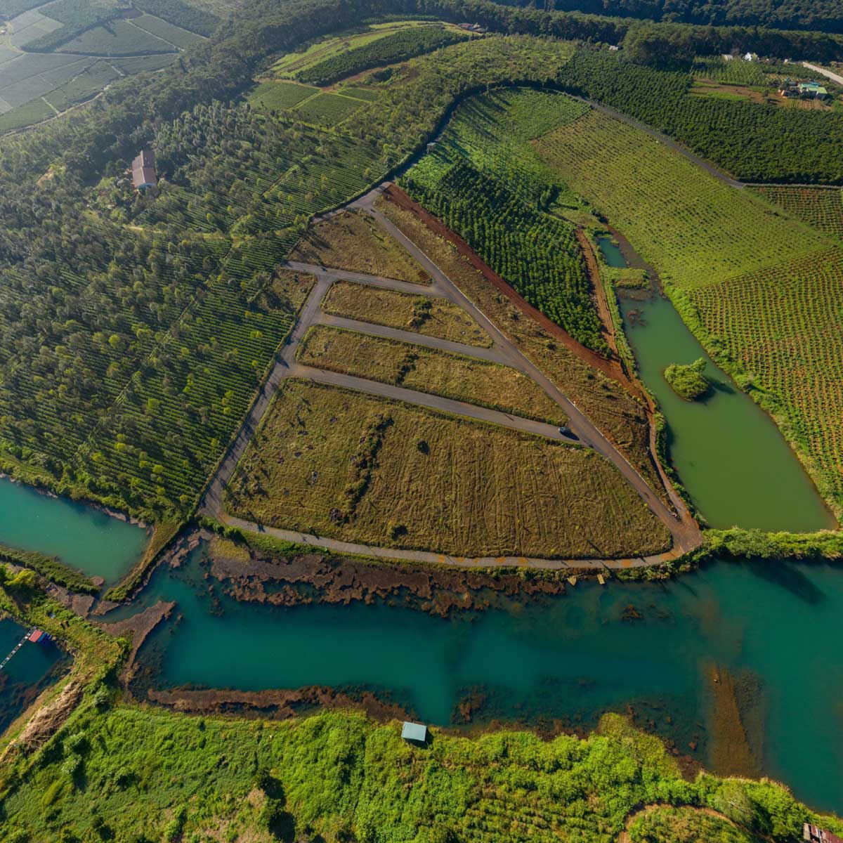 Kingdom Ecolake Village Bao Loc Construction Progress