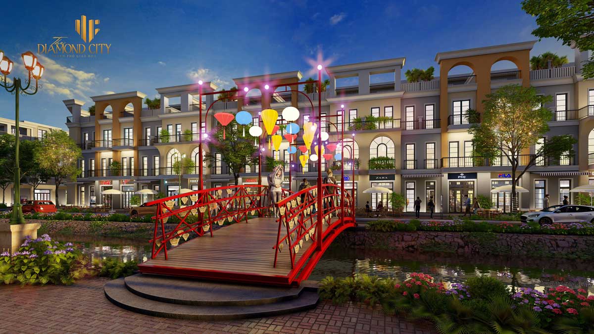 Quoc Linh Residential Area Facilities of The Diamond City Project - Quoc Linh Residential Area