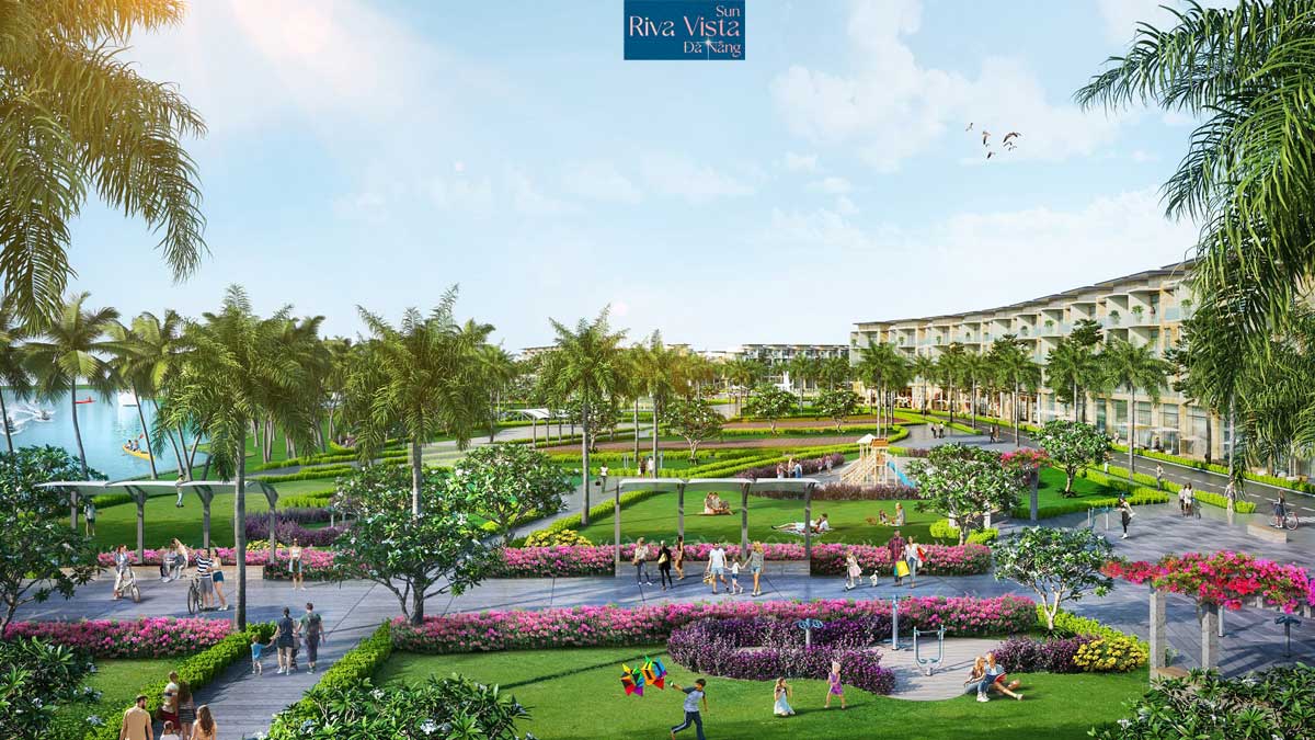 Riverside Park Amenities Sun Riva Vista Danang Project