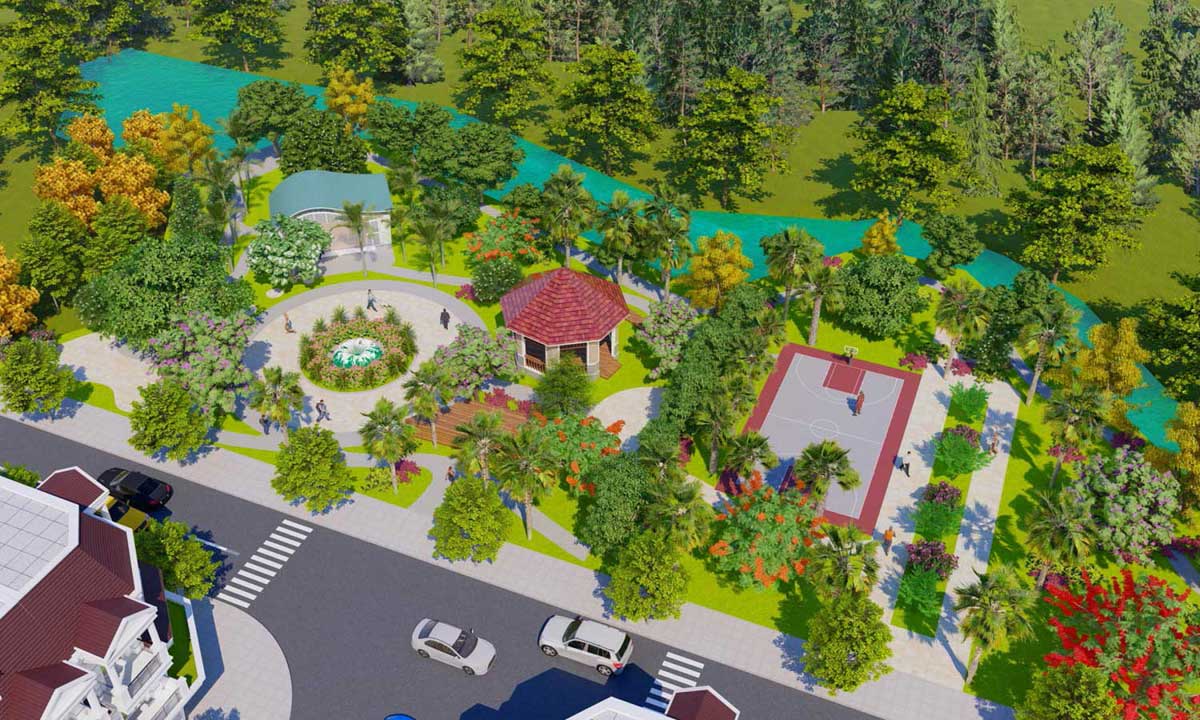 Park Area of Tan Uyen Central Point Binh Duong Project Park Area of Tan Uyen Central Point Binh Duong Project
