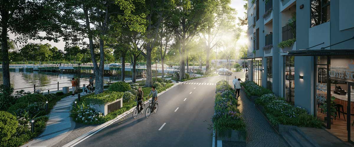 Tiện ích Công viên bờ sông The Hybrid MT Eastmark City Tiện ích Công viên bờ sông The Hybrid MT Eastmark City