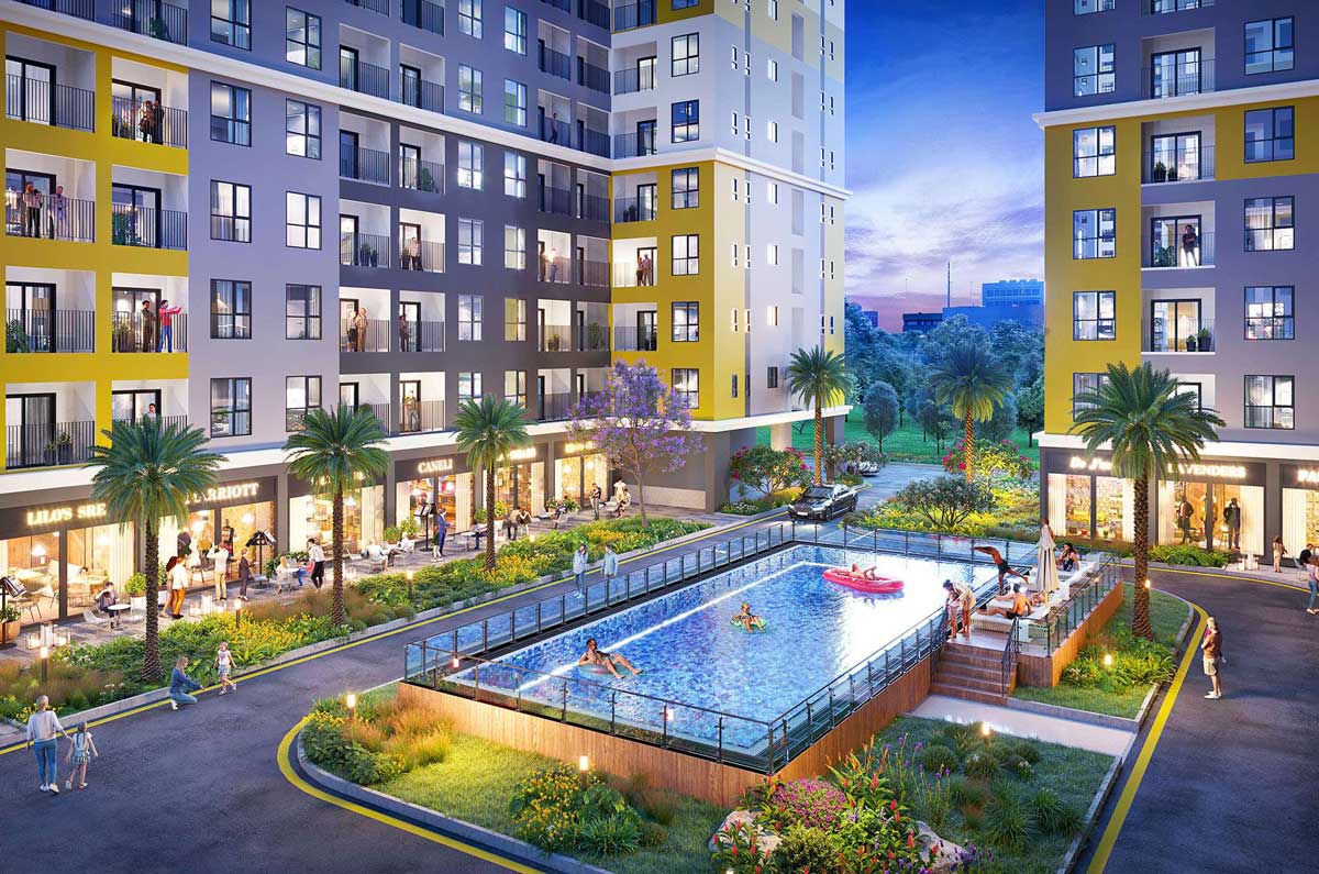 Utilities of Bcons Le Trong Tan Apartment Project, Di An, Binh Duong Utilities of Bcons Le Trong Tan Apartment Project, Di An, Binh Duong