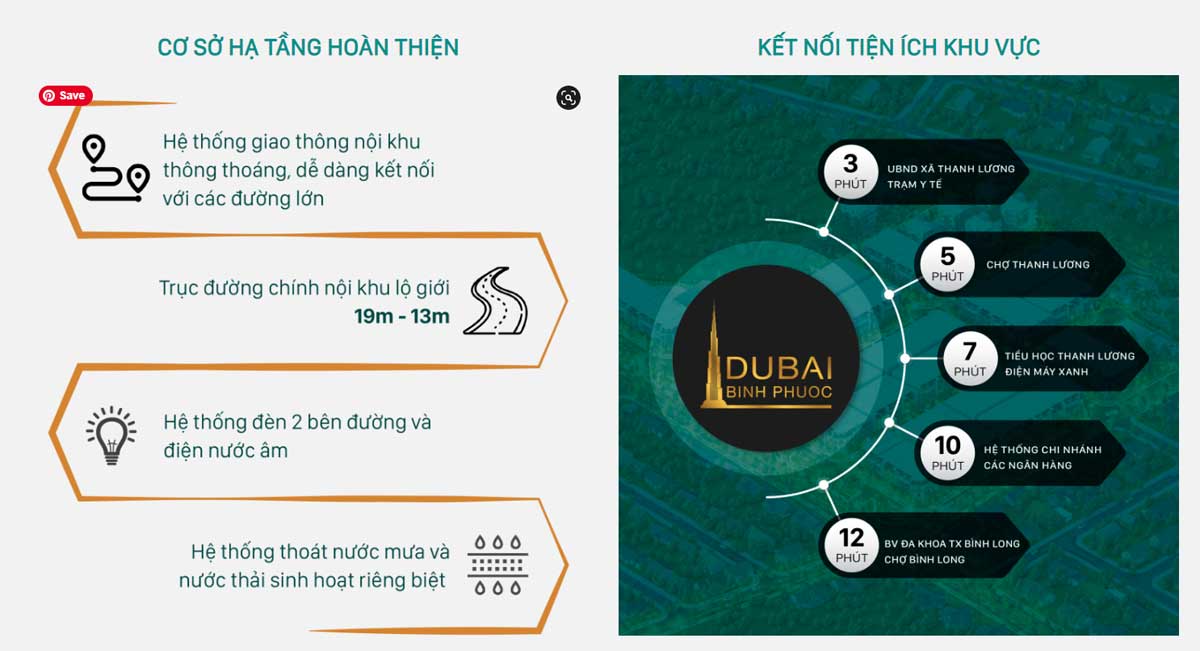 Regional connectivity facilities of Dubai Binh Phuoc Residential Area Regional connectivity facilities of Dubai Binh Phuoc Residential Area
