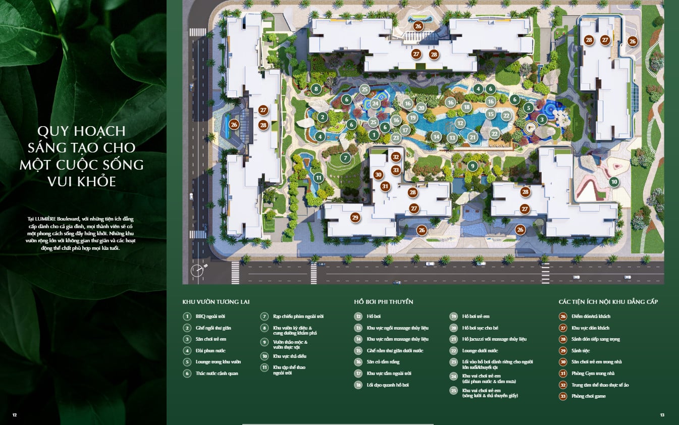 Lumiere Boulevard Project Amenities