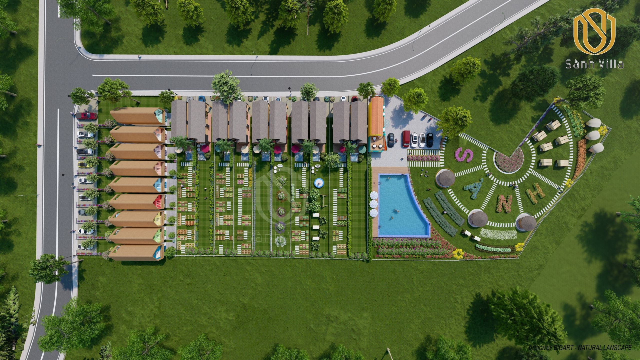 Amenities of Sanh Villa Bao Loc Project Amenities of Sanh Villa Bao Loc Project