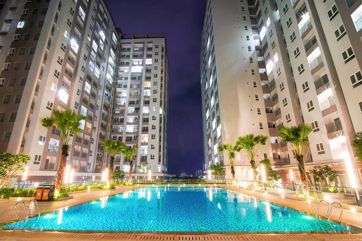 Swimming pool Moonlight Avenue Apartment Project Thu Duc Swimming pool Moonlight Avenue Apartment Project Thu Duc
