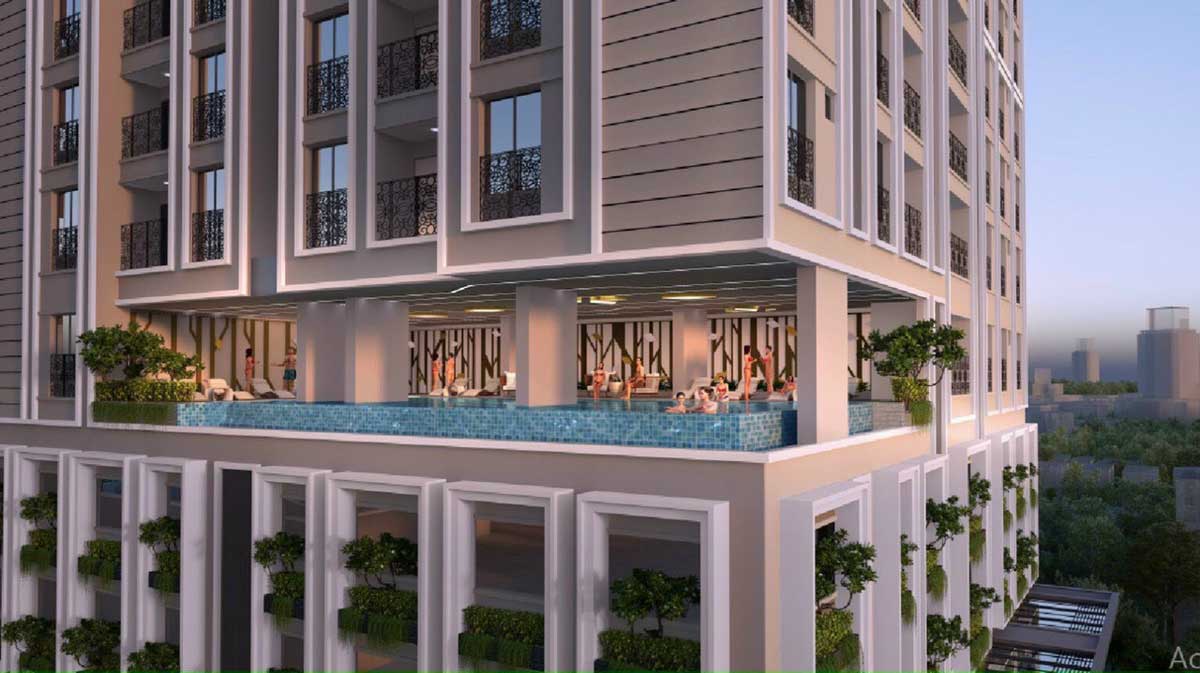 Swimming pool of Cara River Park Apartment Project Can Tho Swimming pool of Cara River Park Apartment Project Can Tho