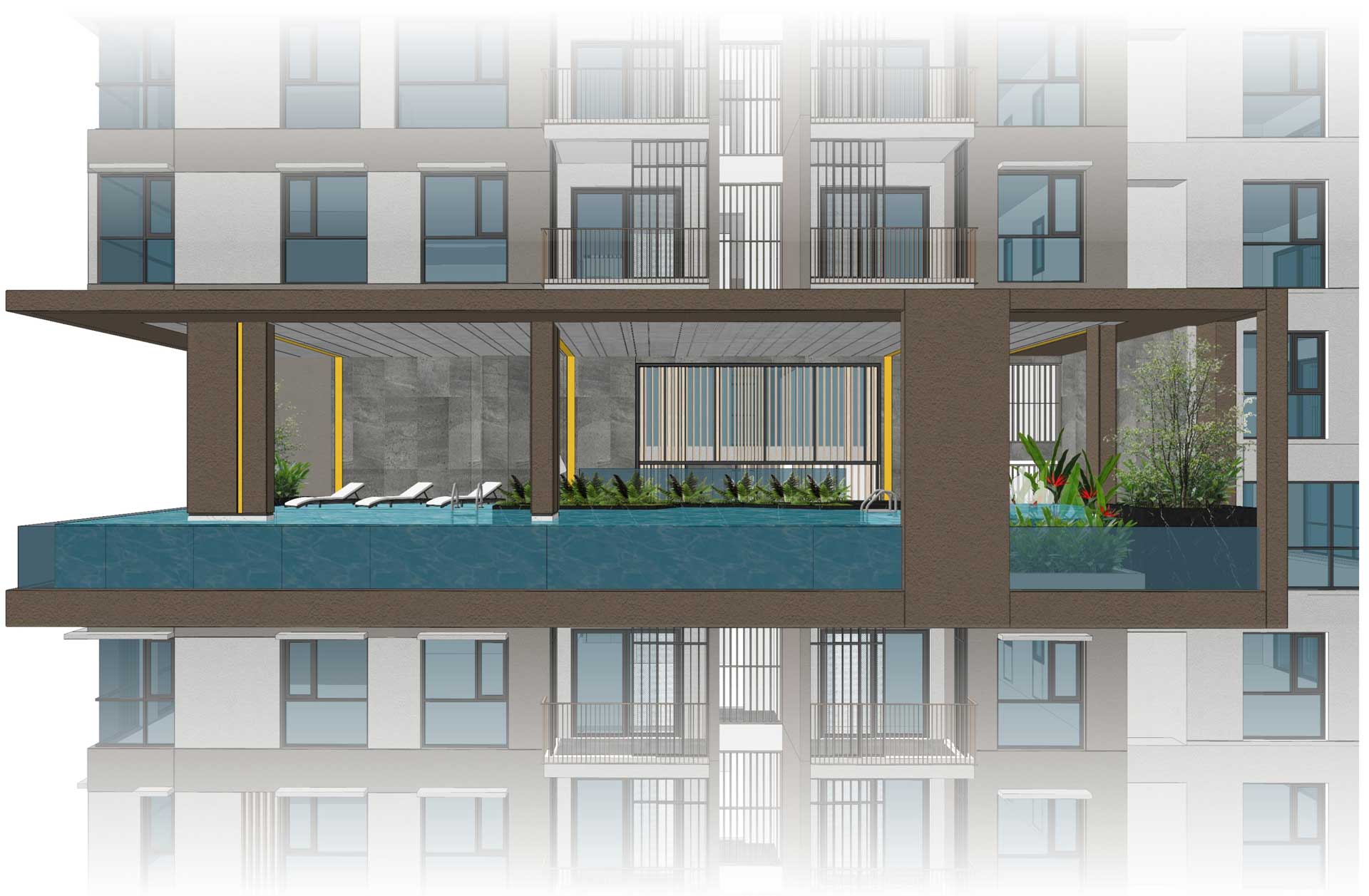 Swimming pool facilities of Starlight Residence Binh Tan project Swimming pool facilities of Starlight Residence Binh Tan project