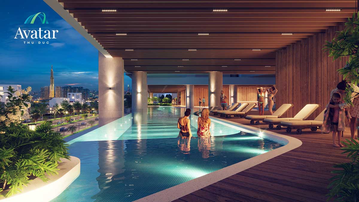 Amenities: Rooftop swimming pool, Avatar Thu Duc Project Amenities: Rooftop swimming pool, Avatar Thu Duc Project