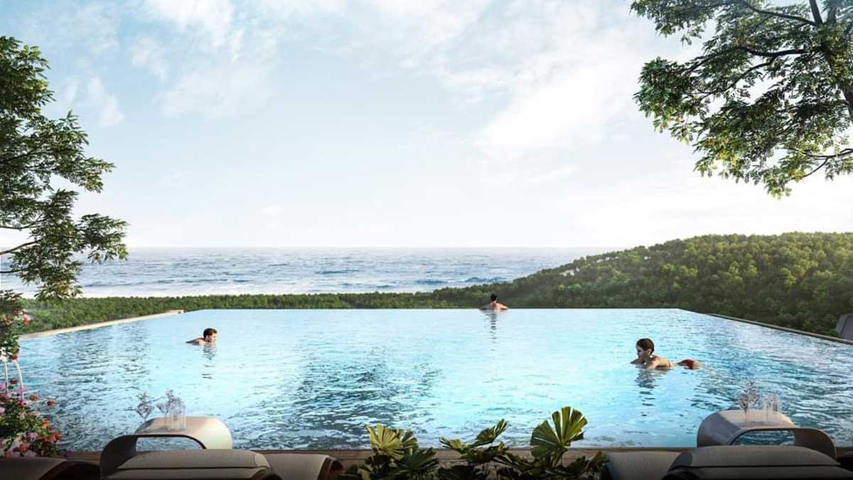 Swimming pool The Mountain Vung Tau Project Swimming pool The Mountain Vung Tau Project
