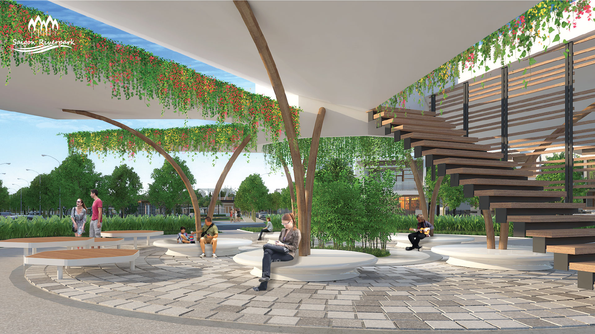 Saigon Riverpark recreational area amenities - Saigon Riverpark