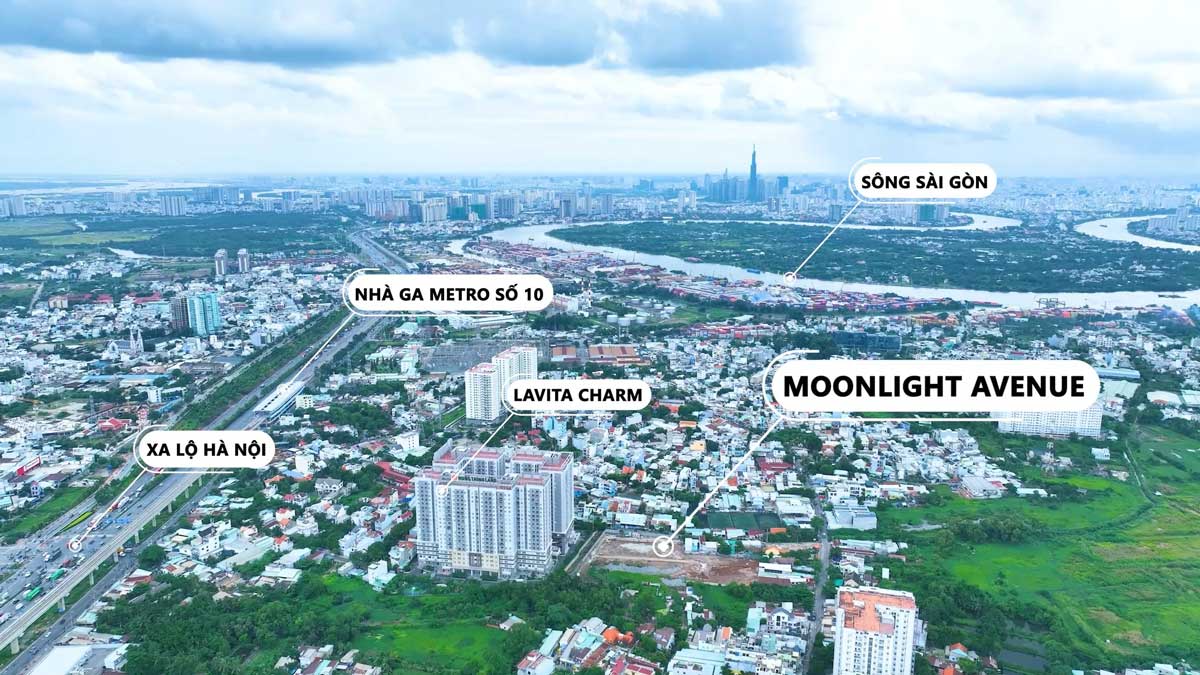 Regional connectivity utilities of Moonlight Avenue Apartment Project Thu Duc Regional connectivity utilities of Moonlight Avenue Apartment Project Thu Duc