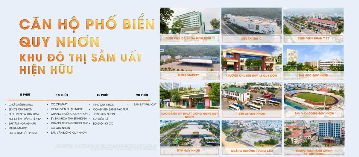External facilities of 9X Quy Nhon Apartment