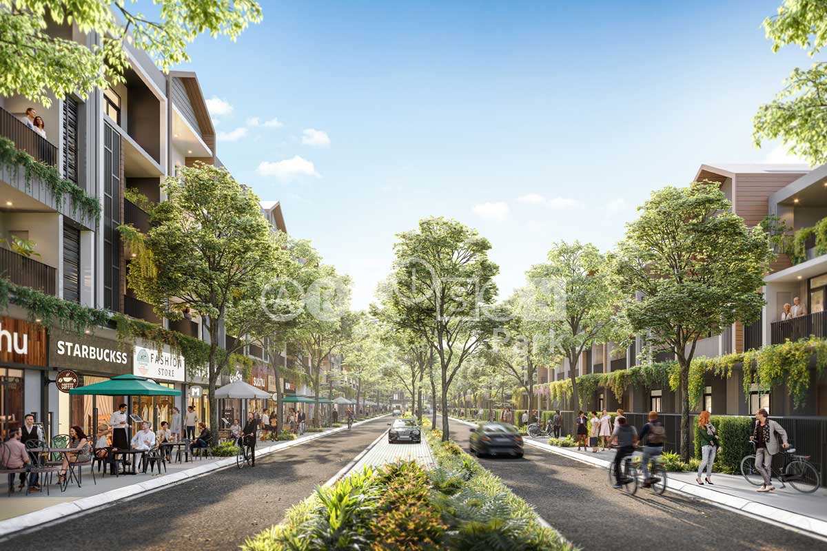 Internal facilities of Artisan Park Commercial Townhouse Project, Binh Duong New City Internal facilities of Artisan Park Commercial Townhouse Project, Binh Duong New City